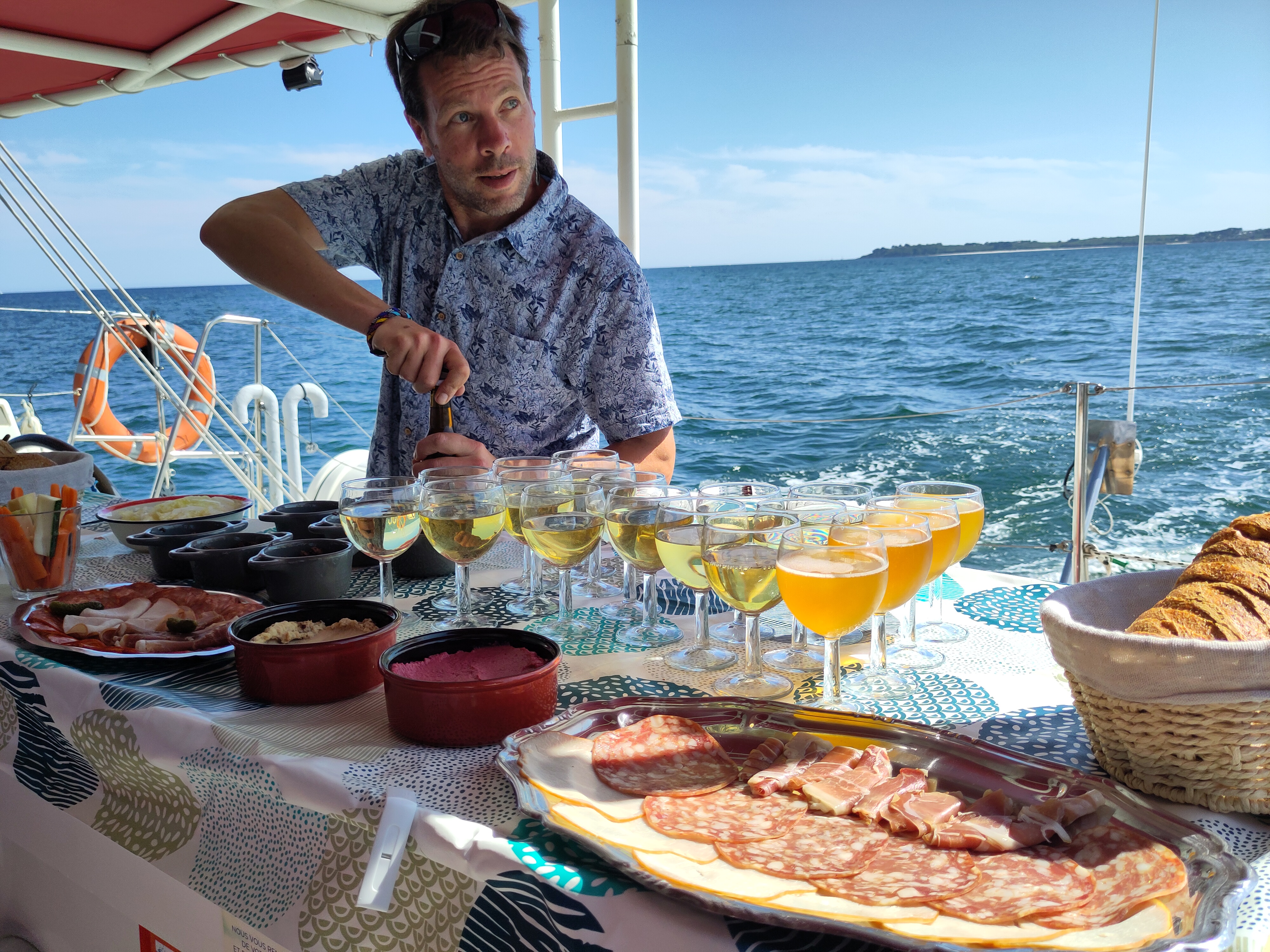 Croisière à la voile Apéro - Sunset