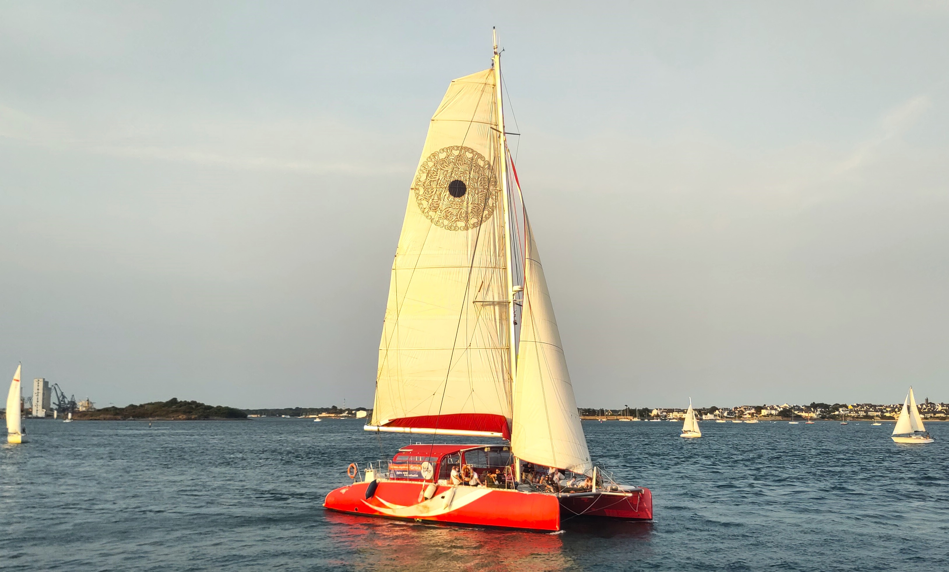 Traversée vers le continent, Rade de Lorient
