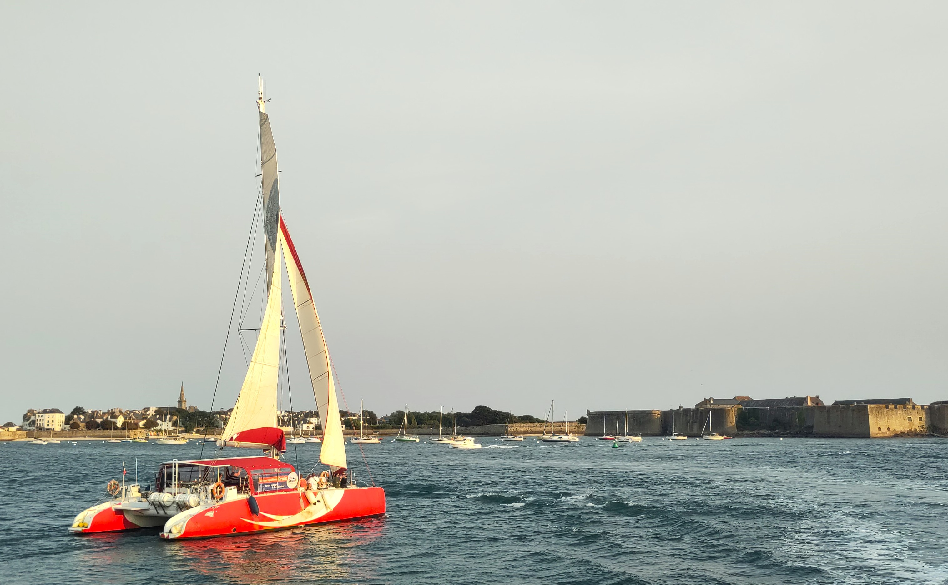 Traversée vers l'île de Groix